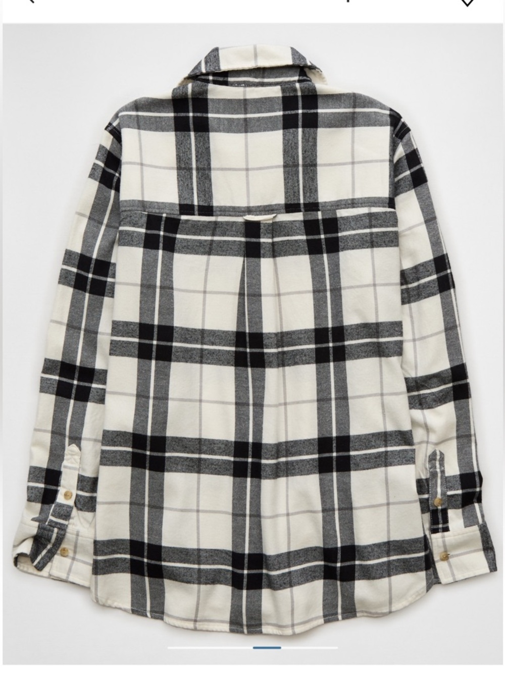 American Eagle 🦅 Oversized Plaid Button-Up Shirt - Picture 2 of 10